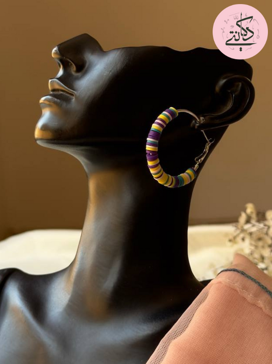 Samia Earrings - Rubber