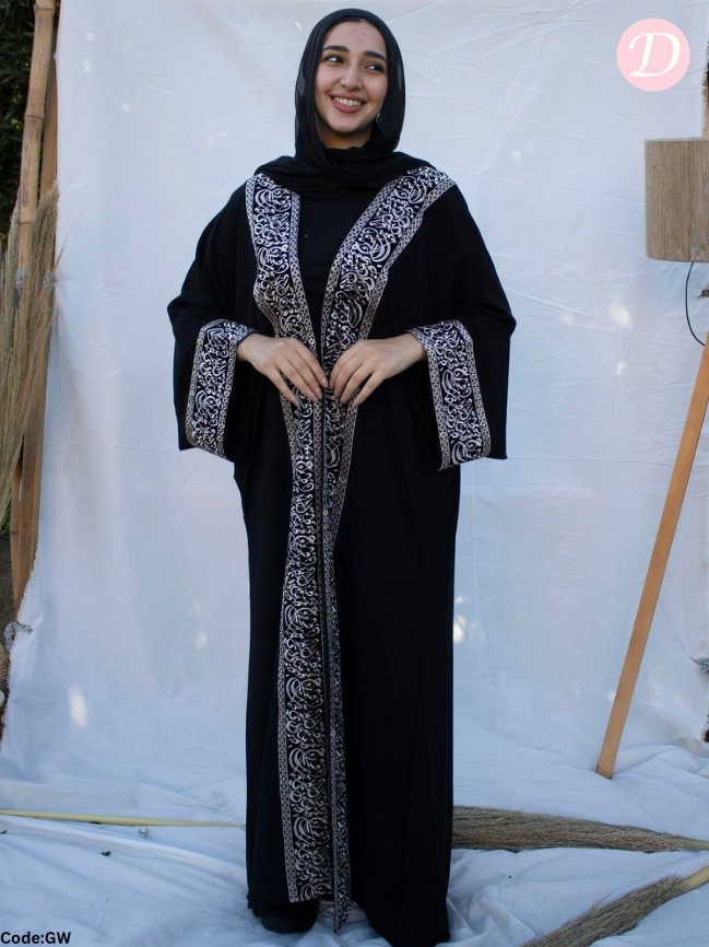 Abrar Abaya - Crepe