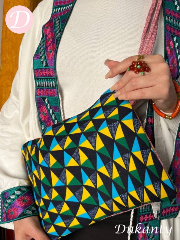 Africa Cross Bag - Linen