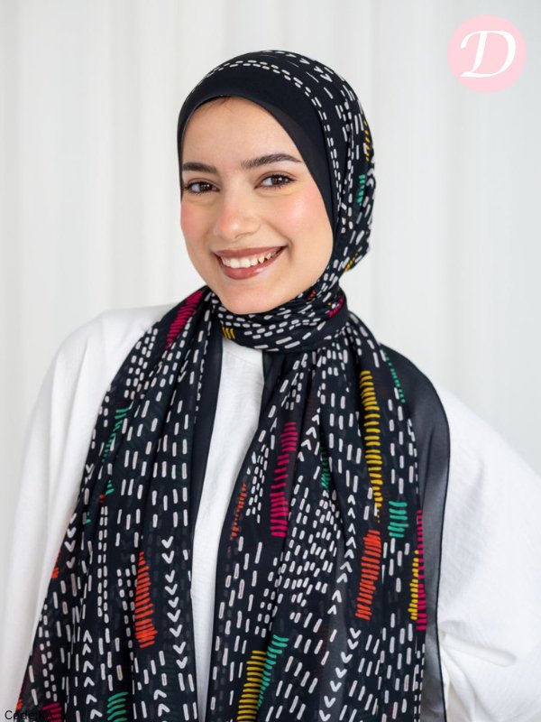 Remas Scarf - Crepe Digital