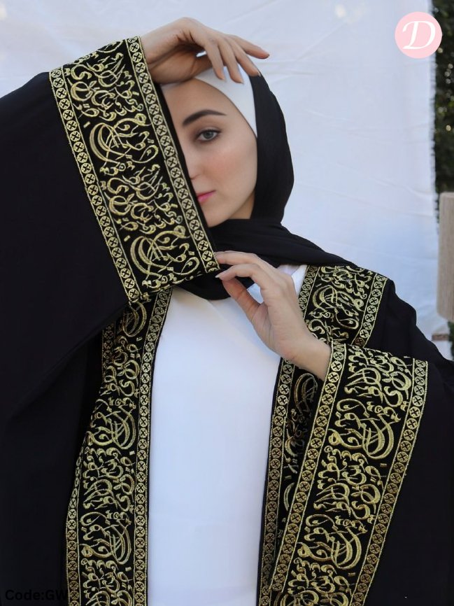 Abrar Abaya - Crepe