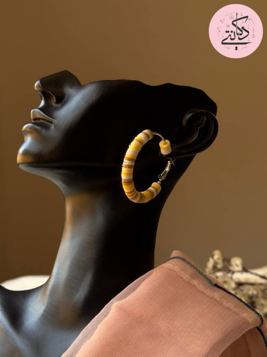 Rama Earrings - Rubber