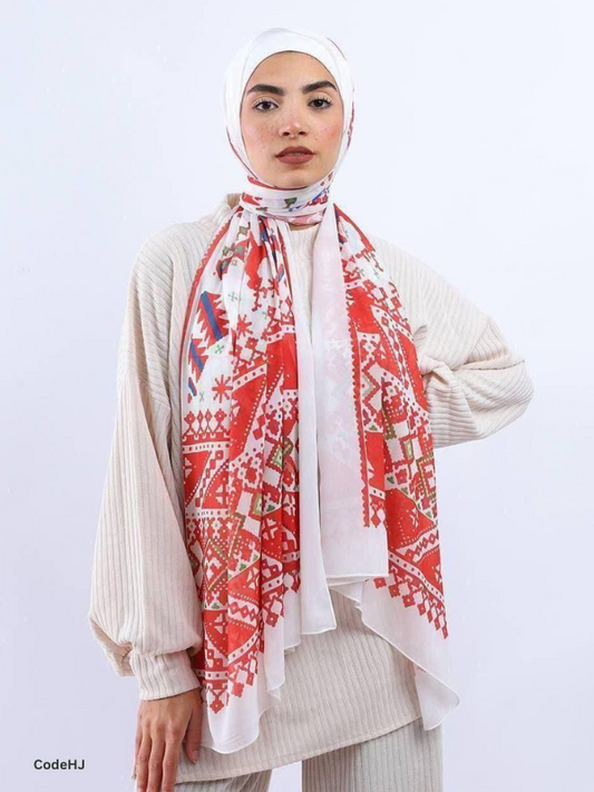 Sandy Scarf - Crepe Chiffon