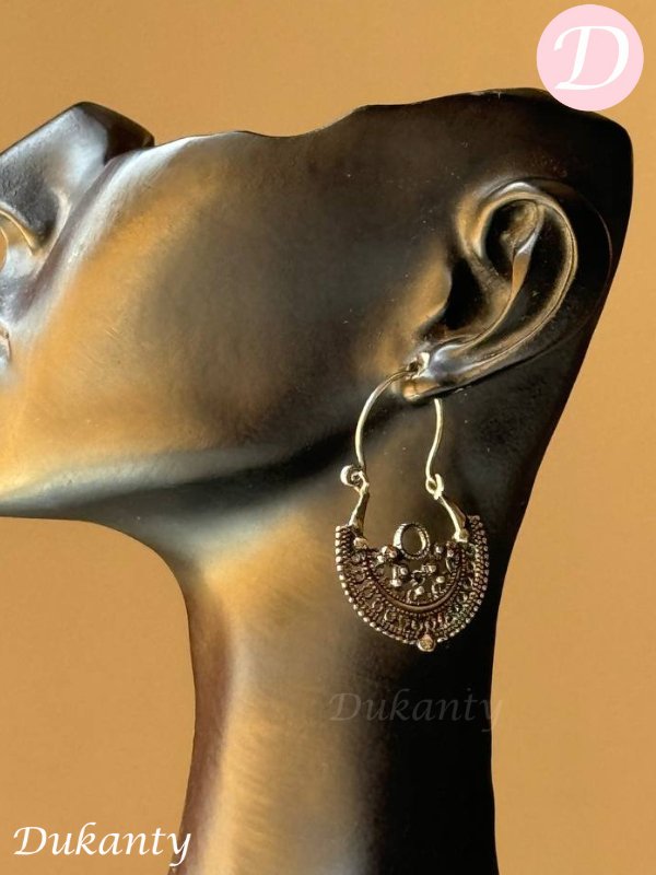 Asmahan Earrings - Pure Silver