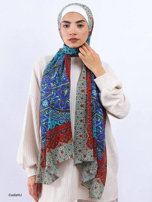 Sillvia  Scarf - Crepe Chiffon