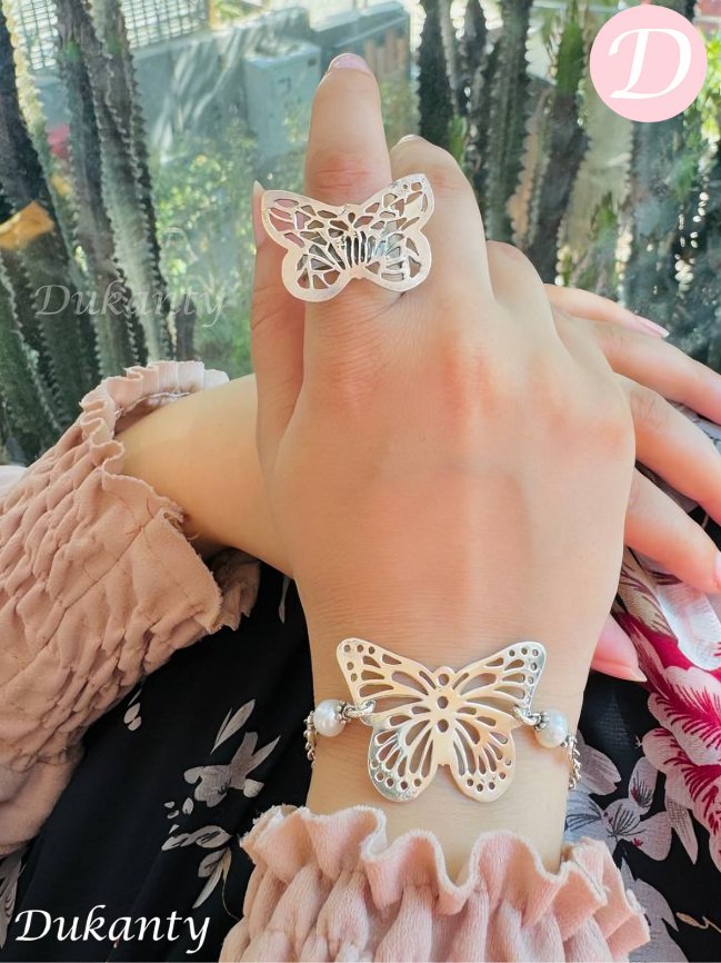 Butterfly Set - Pure Silver