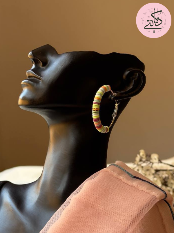 Walaa Earrings - Rubber