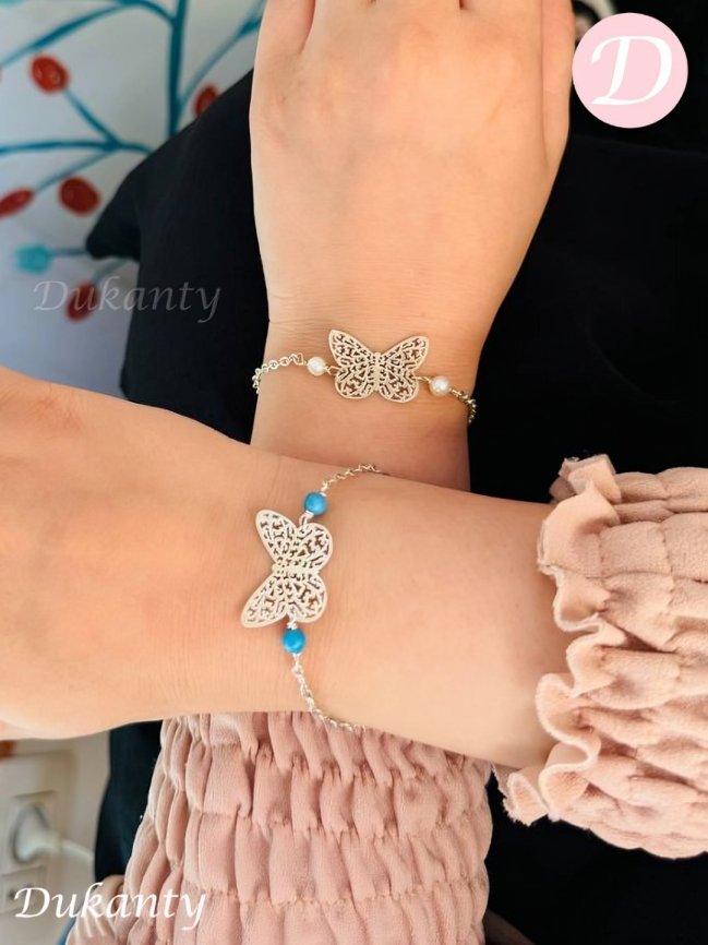 Butterfly Bracelet - Pure Silver