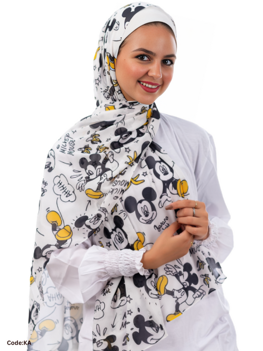 Maram Scarf - Crepe Digital