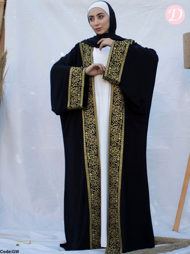 Abrar Abaya - Crepe