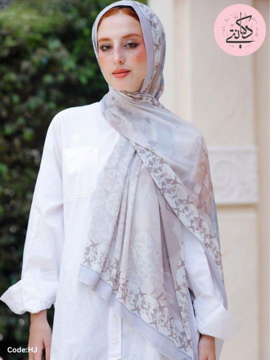 Haya Scarf - Crepe Chiffon