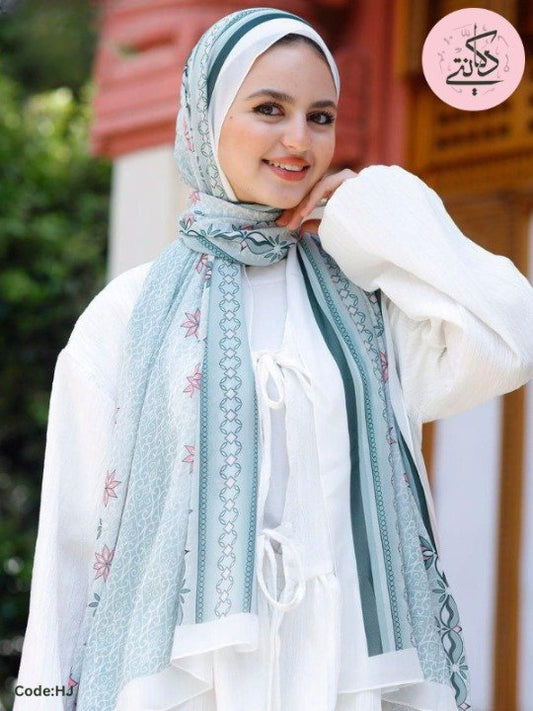 Joud Scarf - Crepe Chiffon