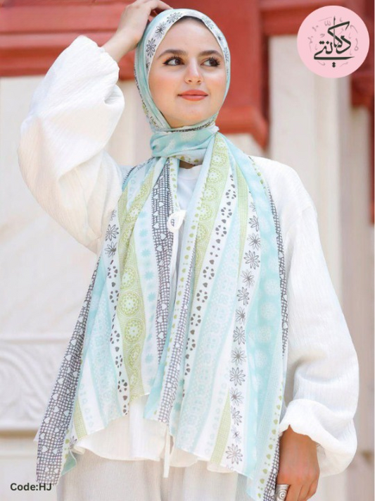 Reem Scarf - Crepe Chiffon