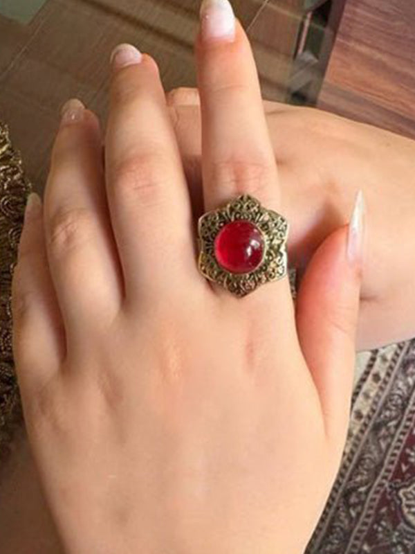 مجموعة زهرة العقيق - نحاس