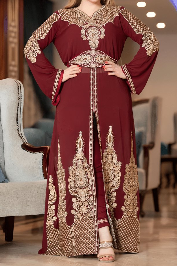 Afnan Kaftan - Chiffon