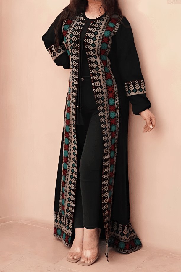 Solaf Abaya- Crepe