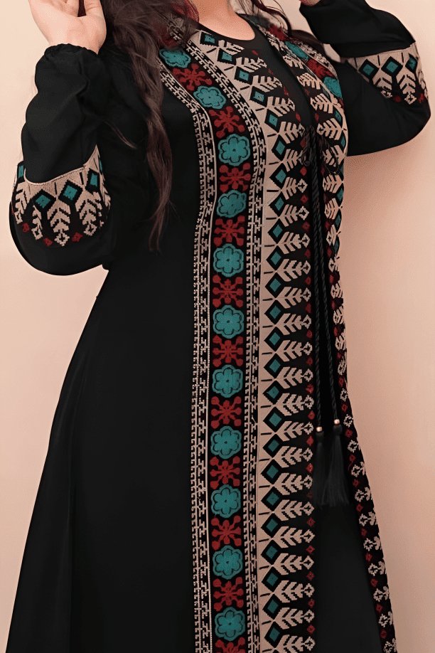 Solaf Abaya- Crepe