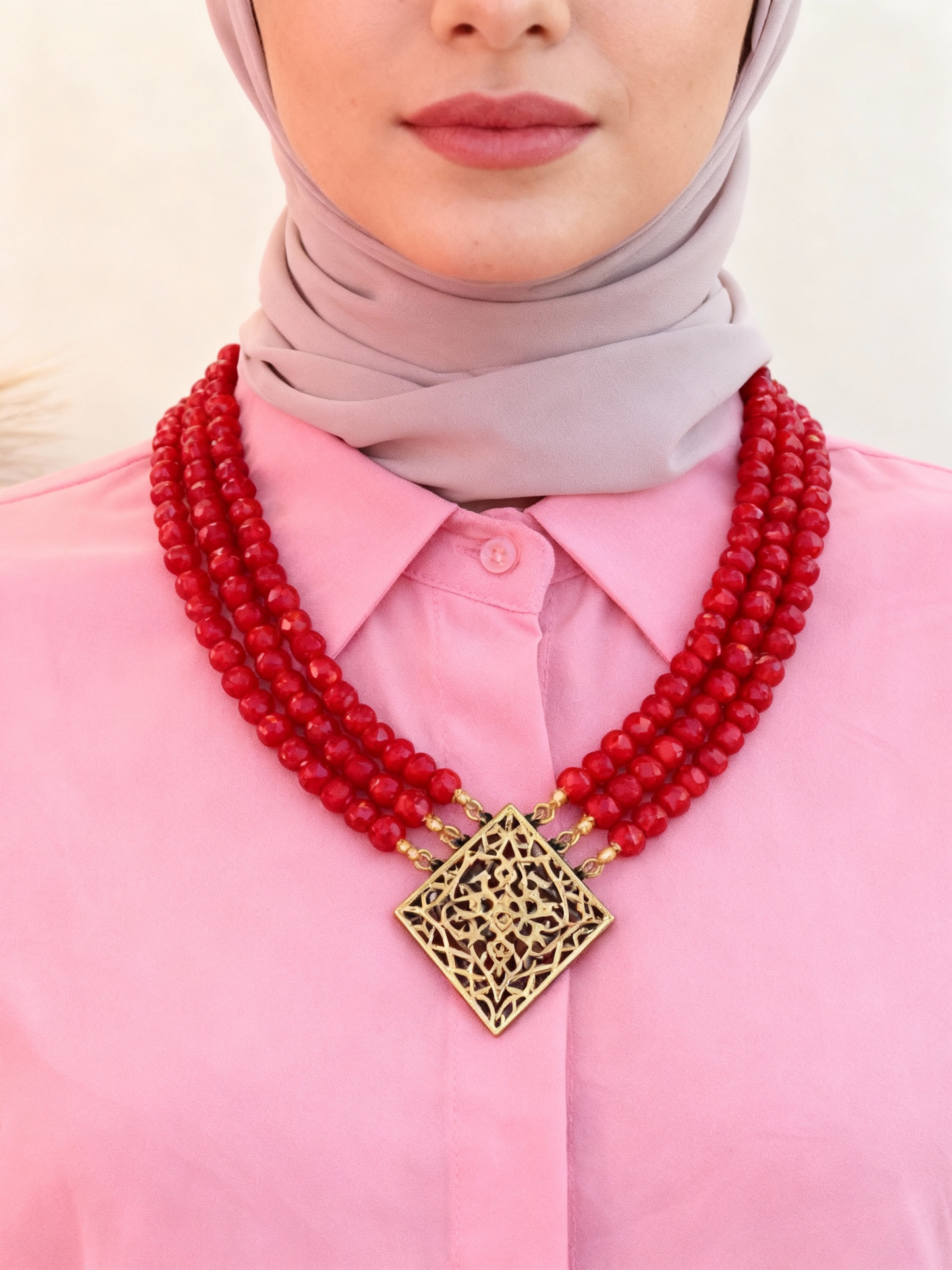 Leena Pure Copper Necklace