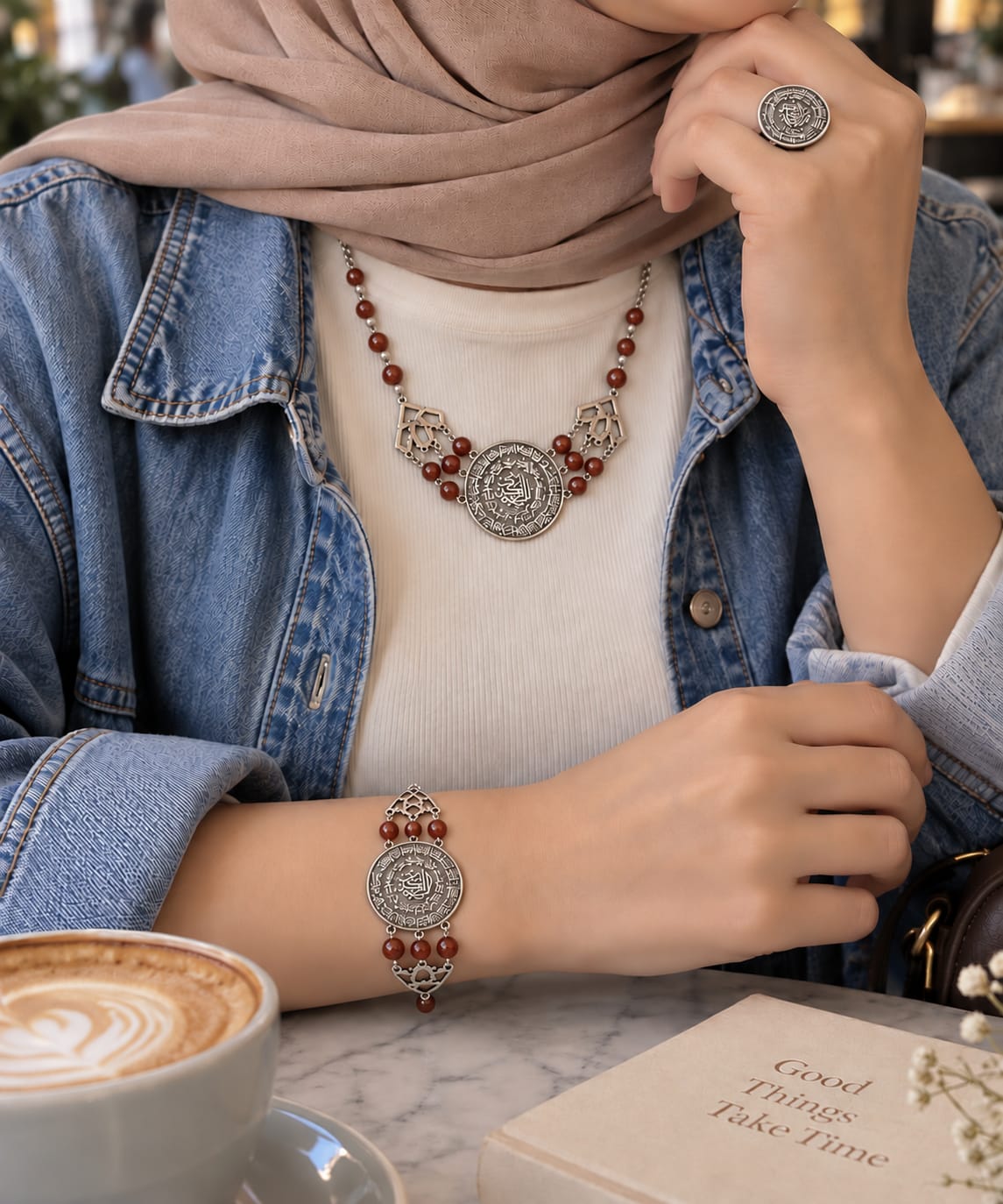 Arabian Heritage Set - Red Agate