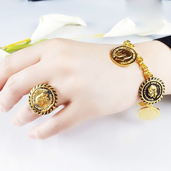 COIN GOLDEN PLATED SET