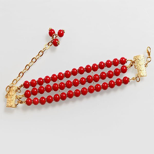 Bedouin Set - Red Coral