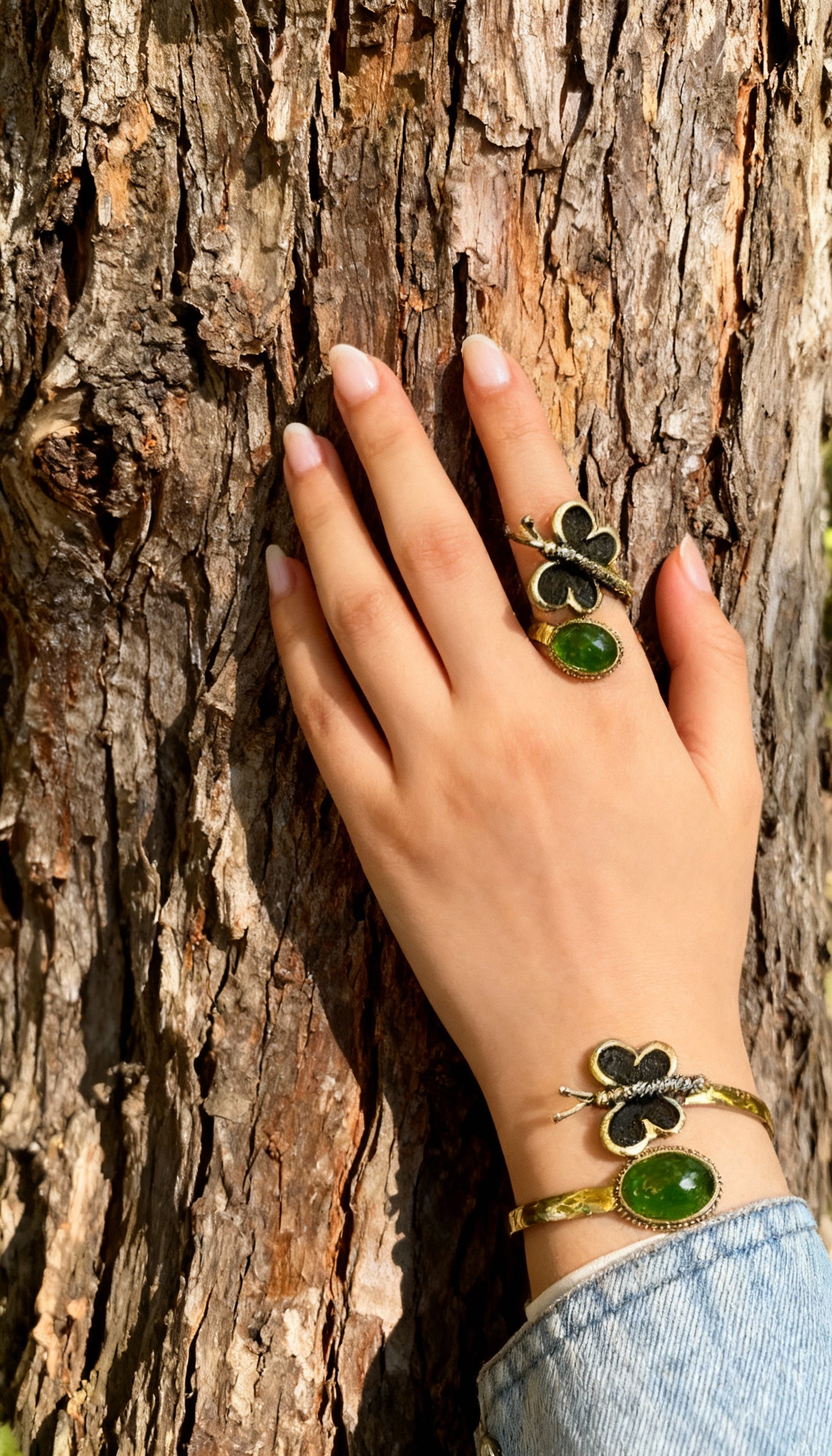 مجموعة الفراشات - نحاس نقي