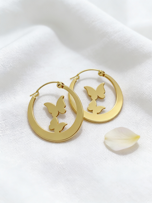 Dalia Earrings - Stainless Steel