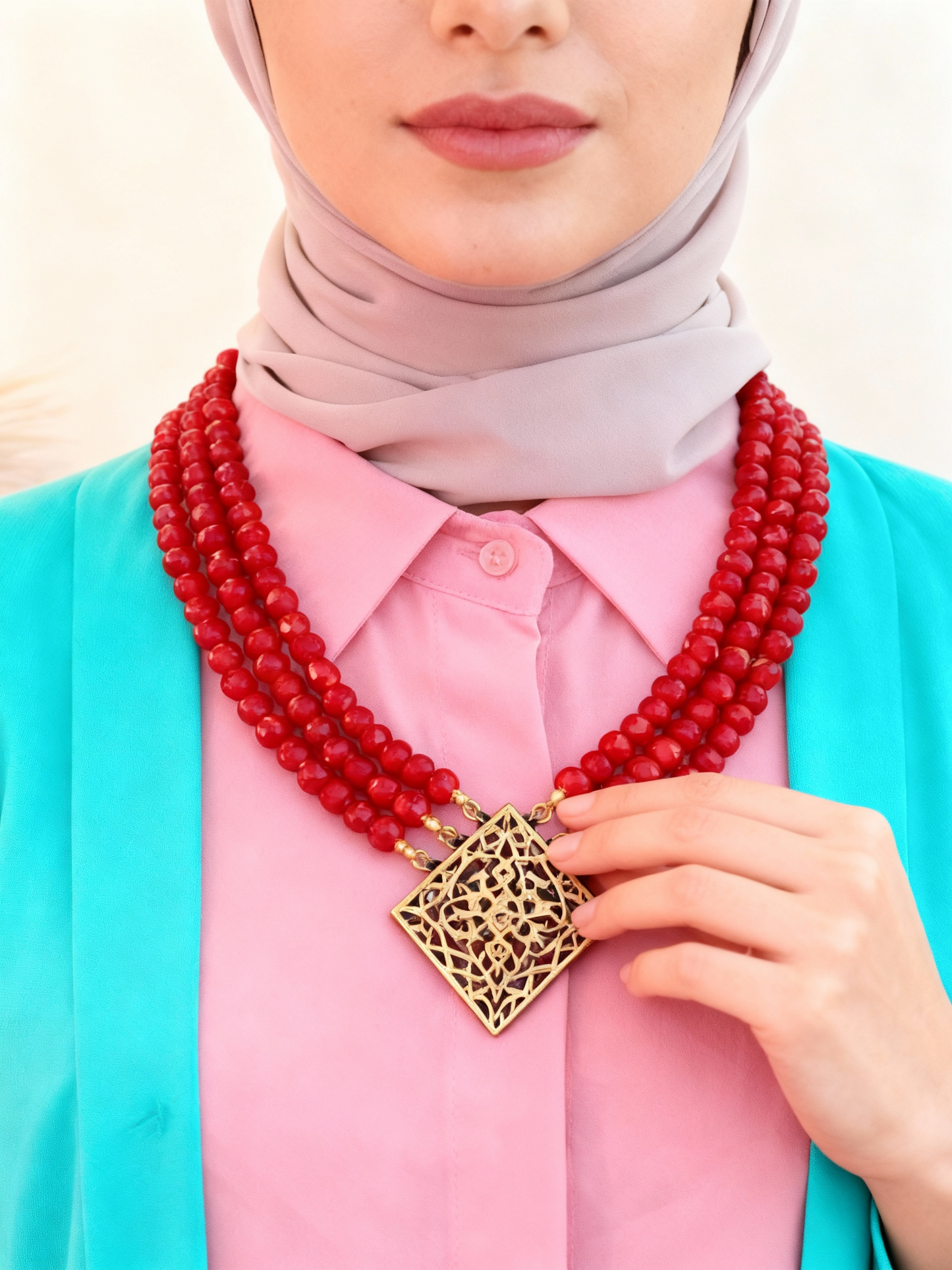 Leena Pure Copper Necklace