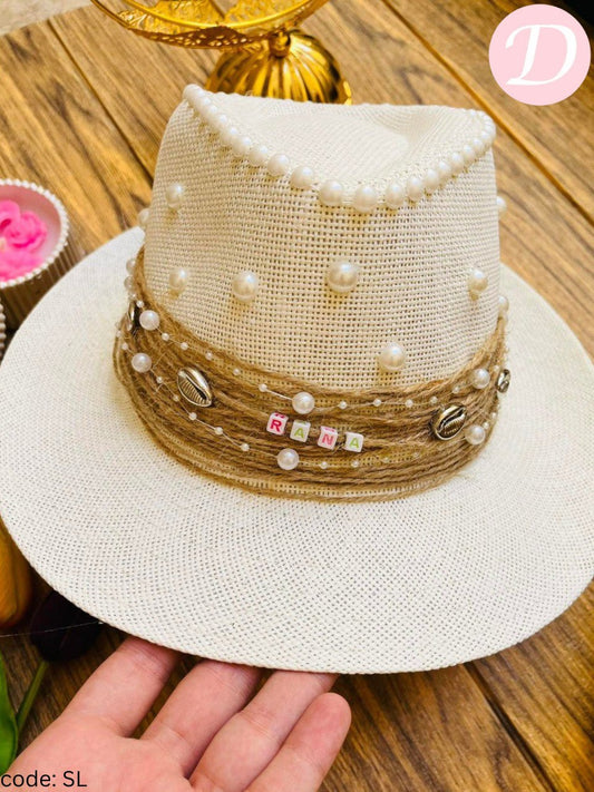 Diva Handmade Chapeau - Burlap