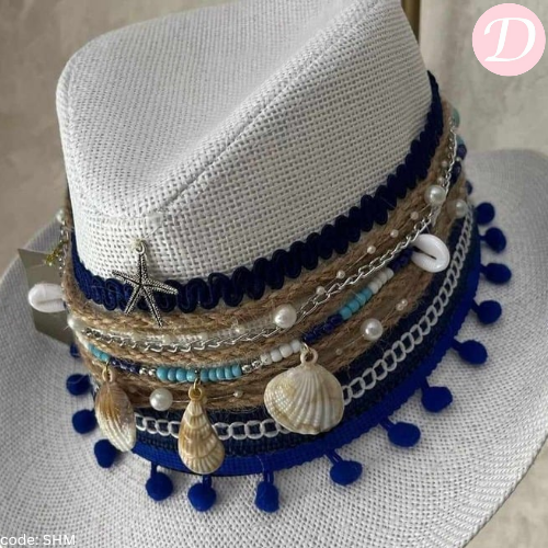 Saly Handmade Chapeau - Burlap