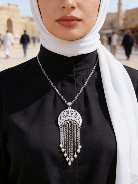 قلادة سما - فضة خالصة