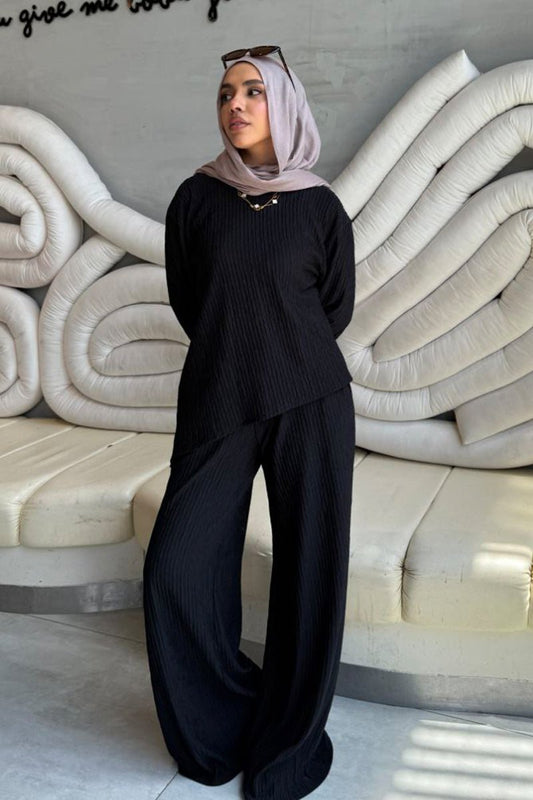 Hana Suit - Turkish crinkle ravel