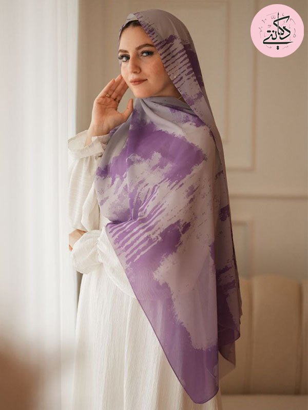 Mayar Scarf - Crepe Digital