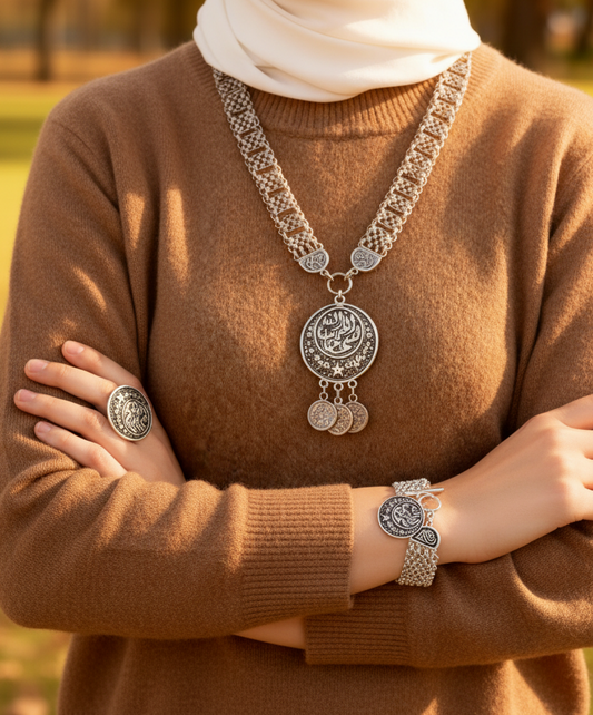 طقم نجوان الفاخر – نحاس خالص