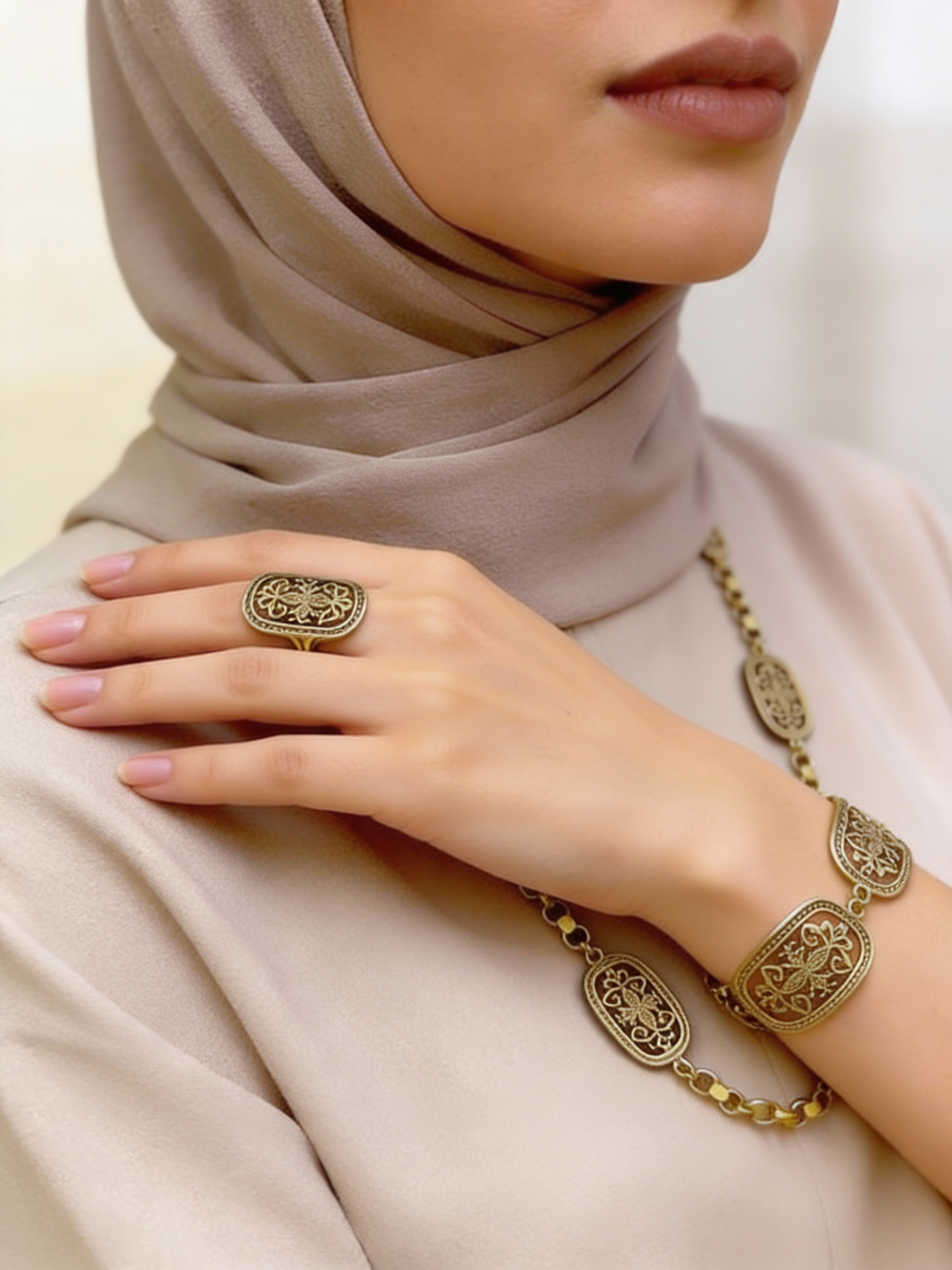 Mariam Set - Pure Copper