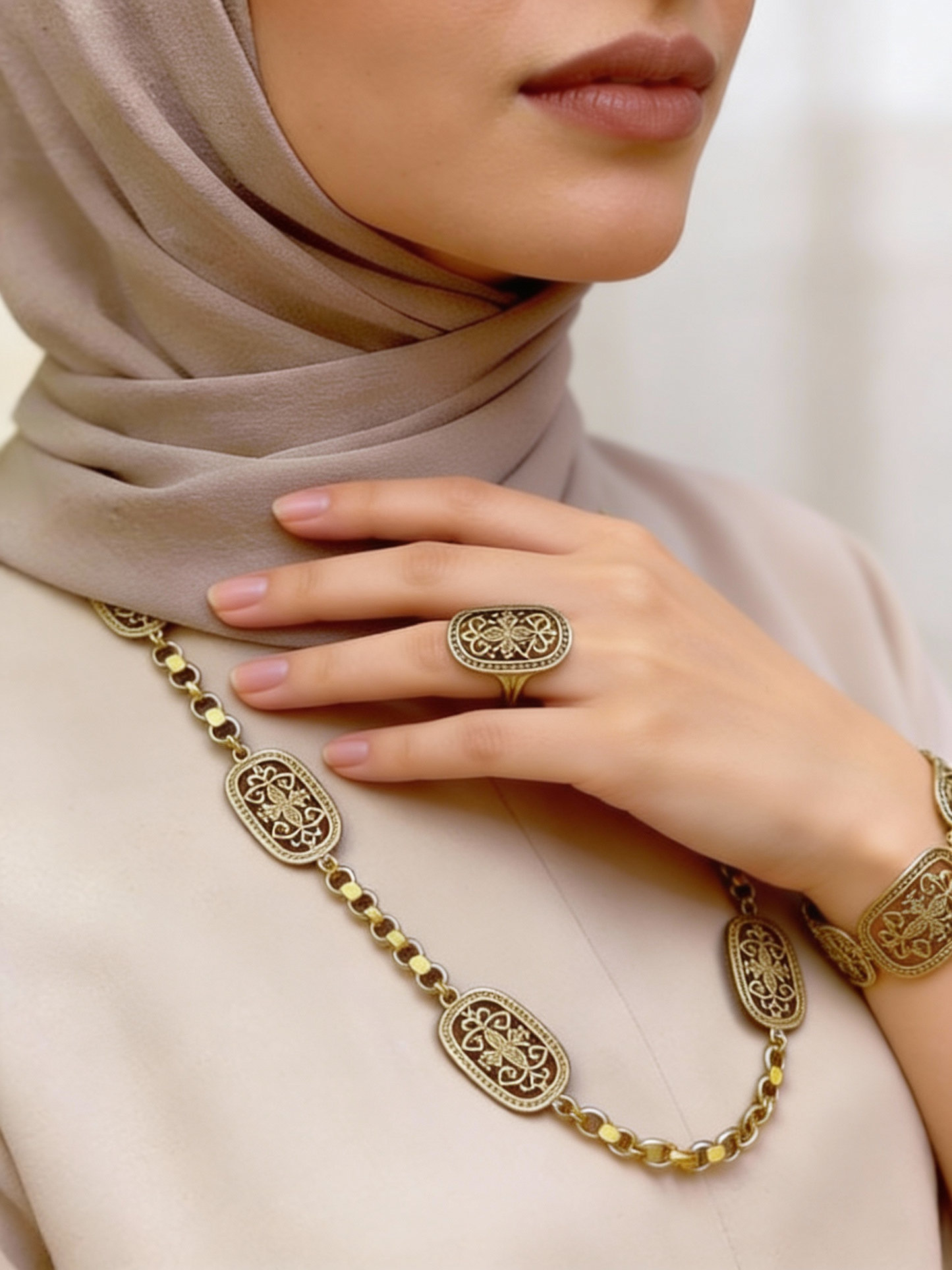 Mariam Set - Pure Copper