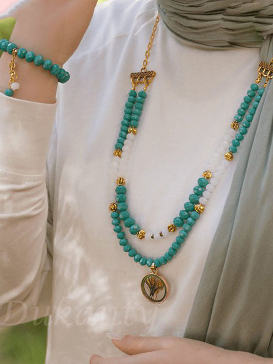 Patty Set - Turquoise and Agate