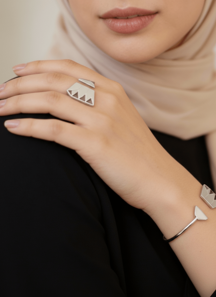 المجموعة الرقيقة - مطلية بالفضة