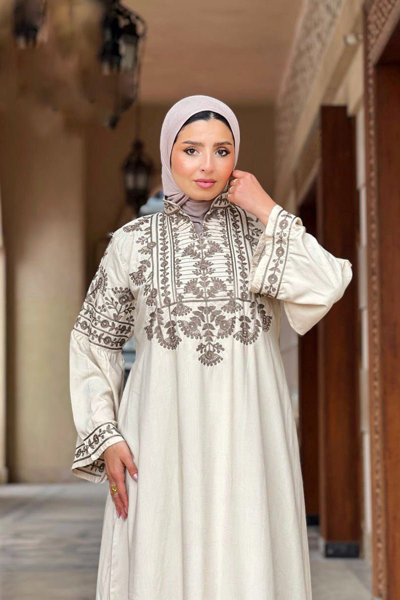 Rayhana Jalabiya - Linen