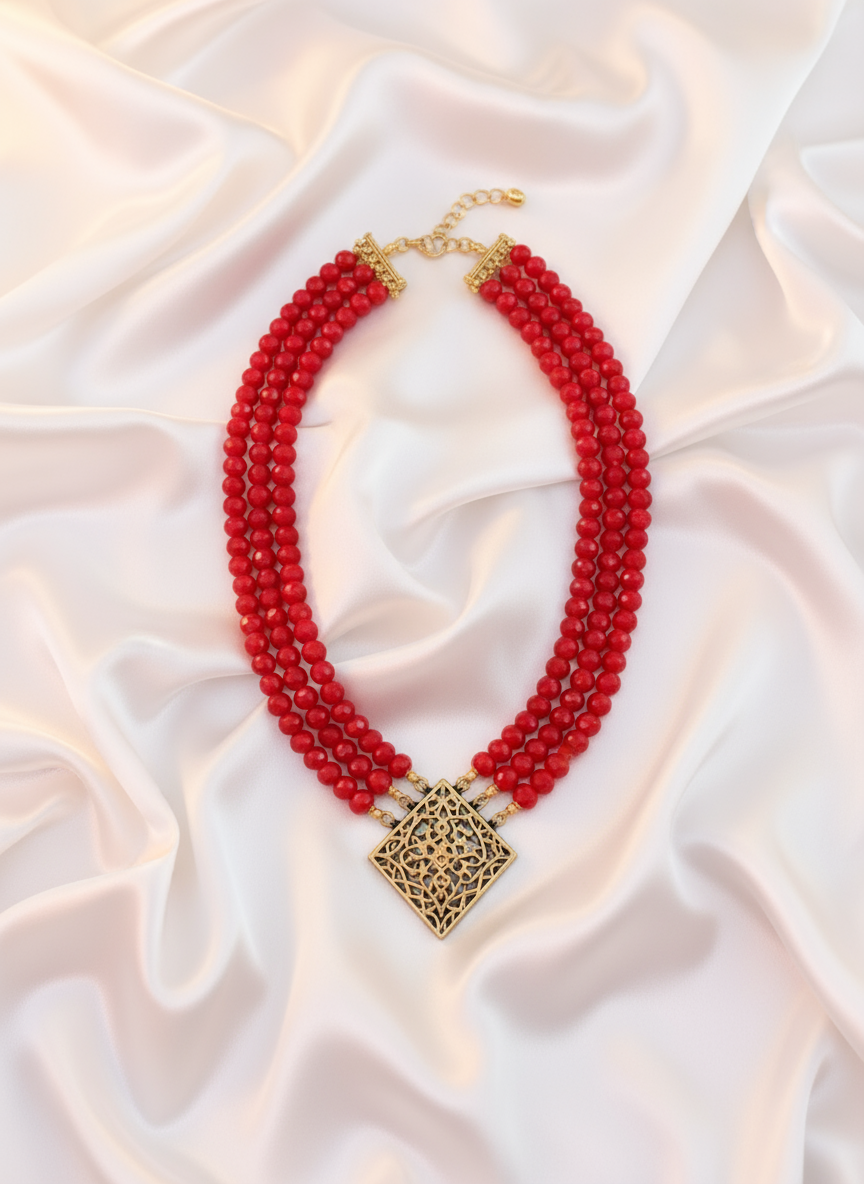 Leena Pure Copper Necklace