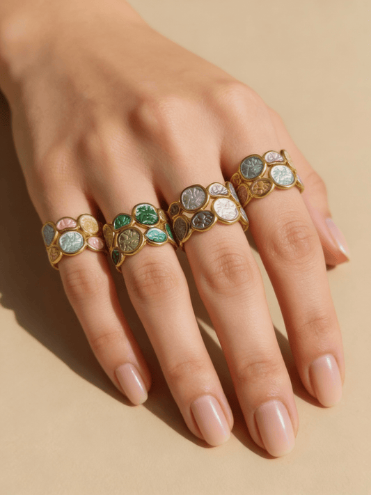 Fatima Rings- Stainless Steel