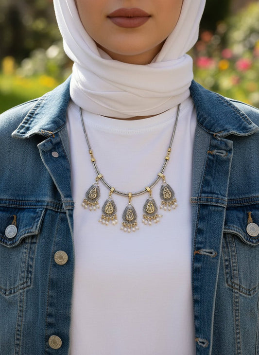 Golden Harmony Necklace - Nickel plated