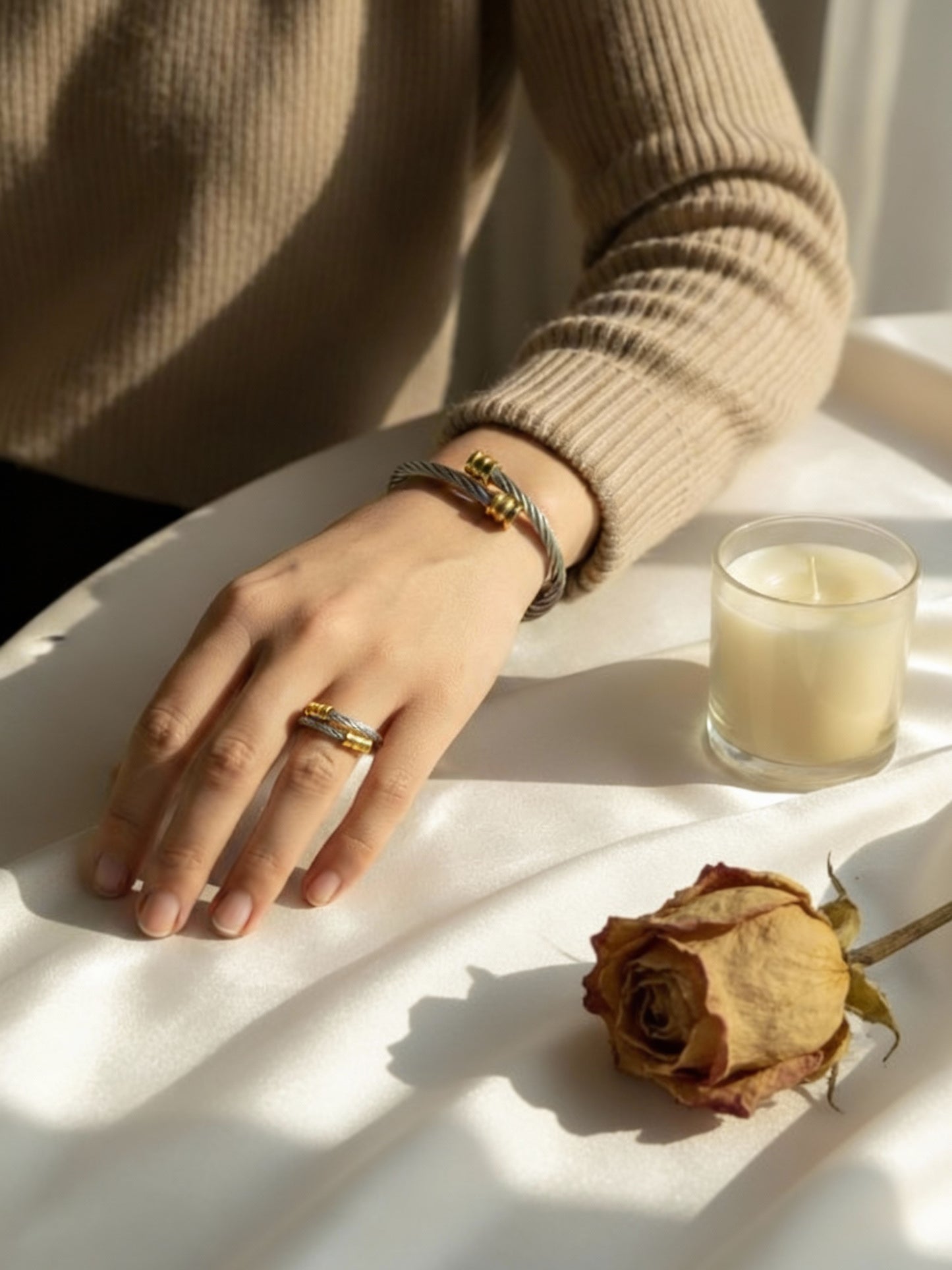 قلادة الفراشة - ستانلس ستيل