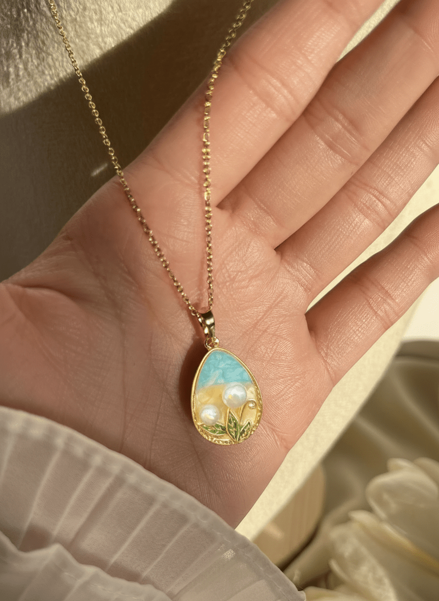 Alina Necklace - Stainless Steel