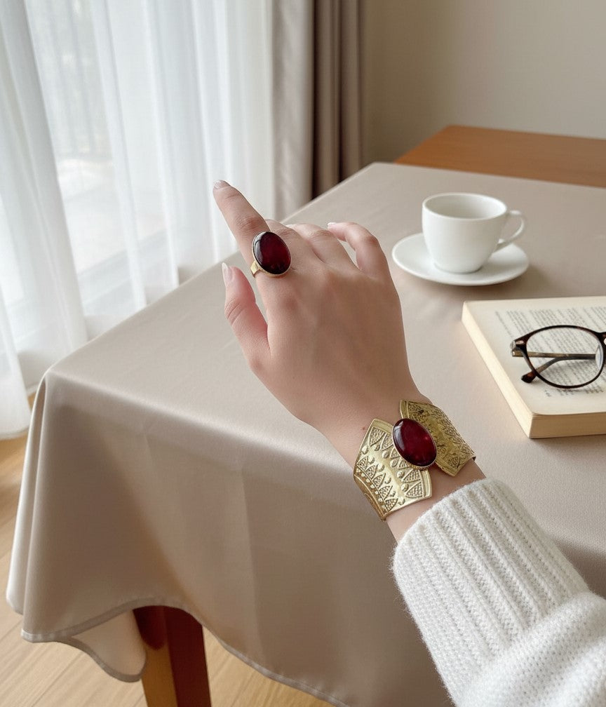 طقم دلال - نحاس خالص