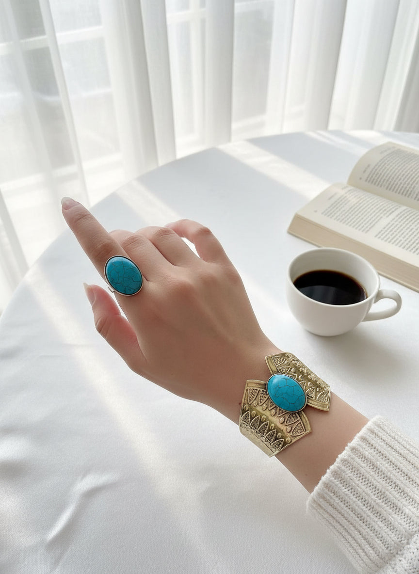 طقم دلال - نحاس خالص