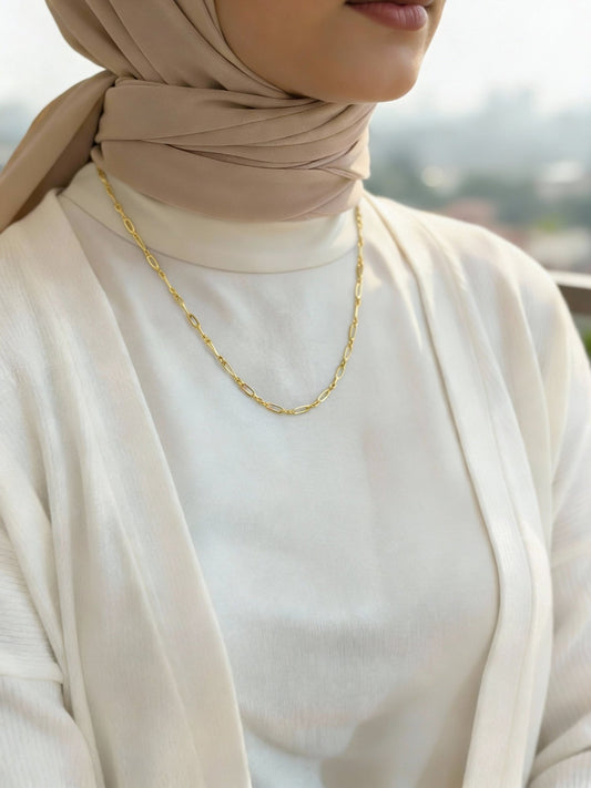 Nazlı Necklace - Stainless Steel