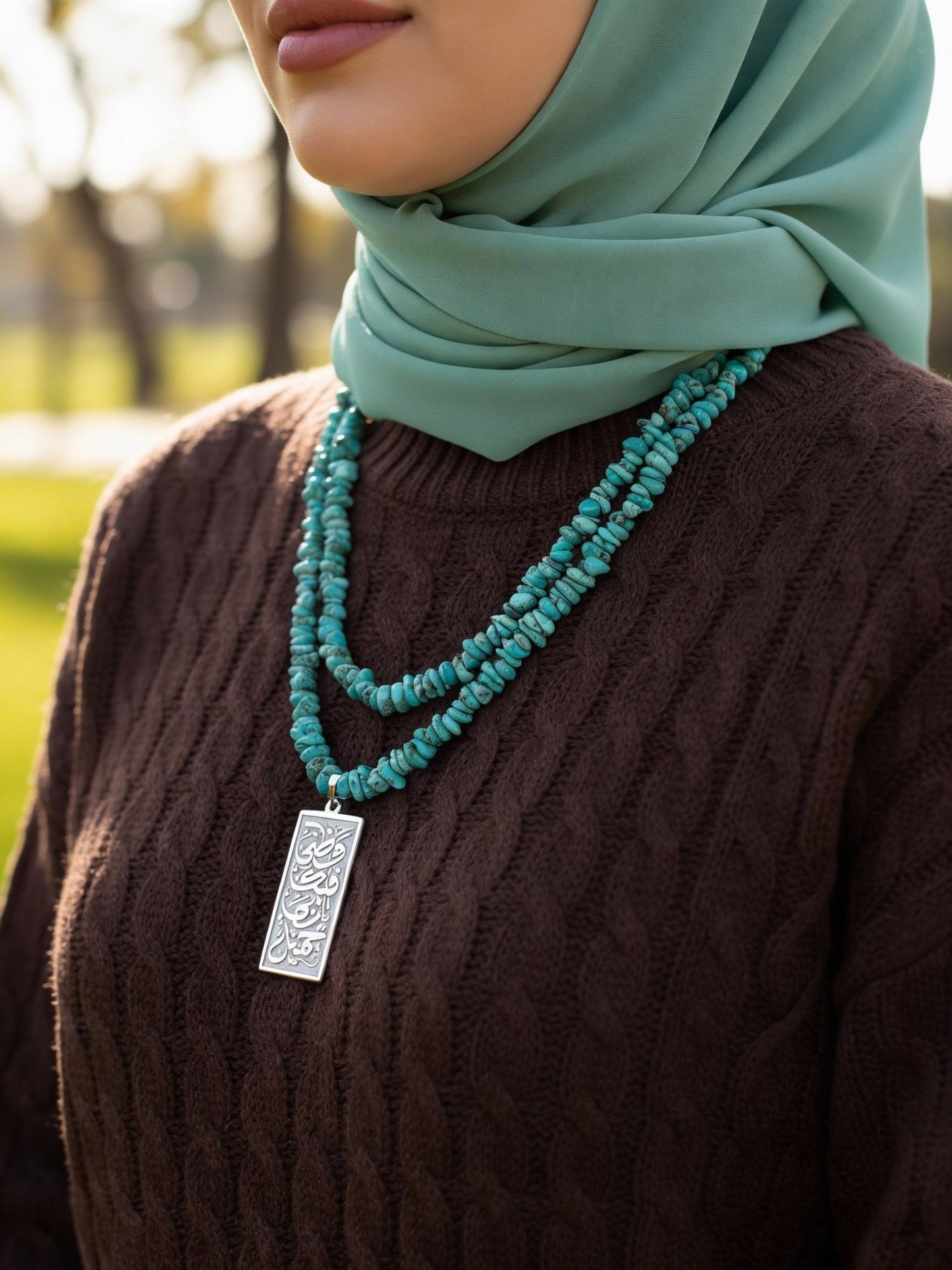 Turquoise Touch Necklace