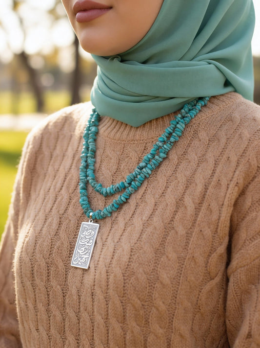 Turquoise Touch Necklace