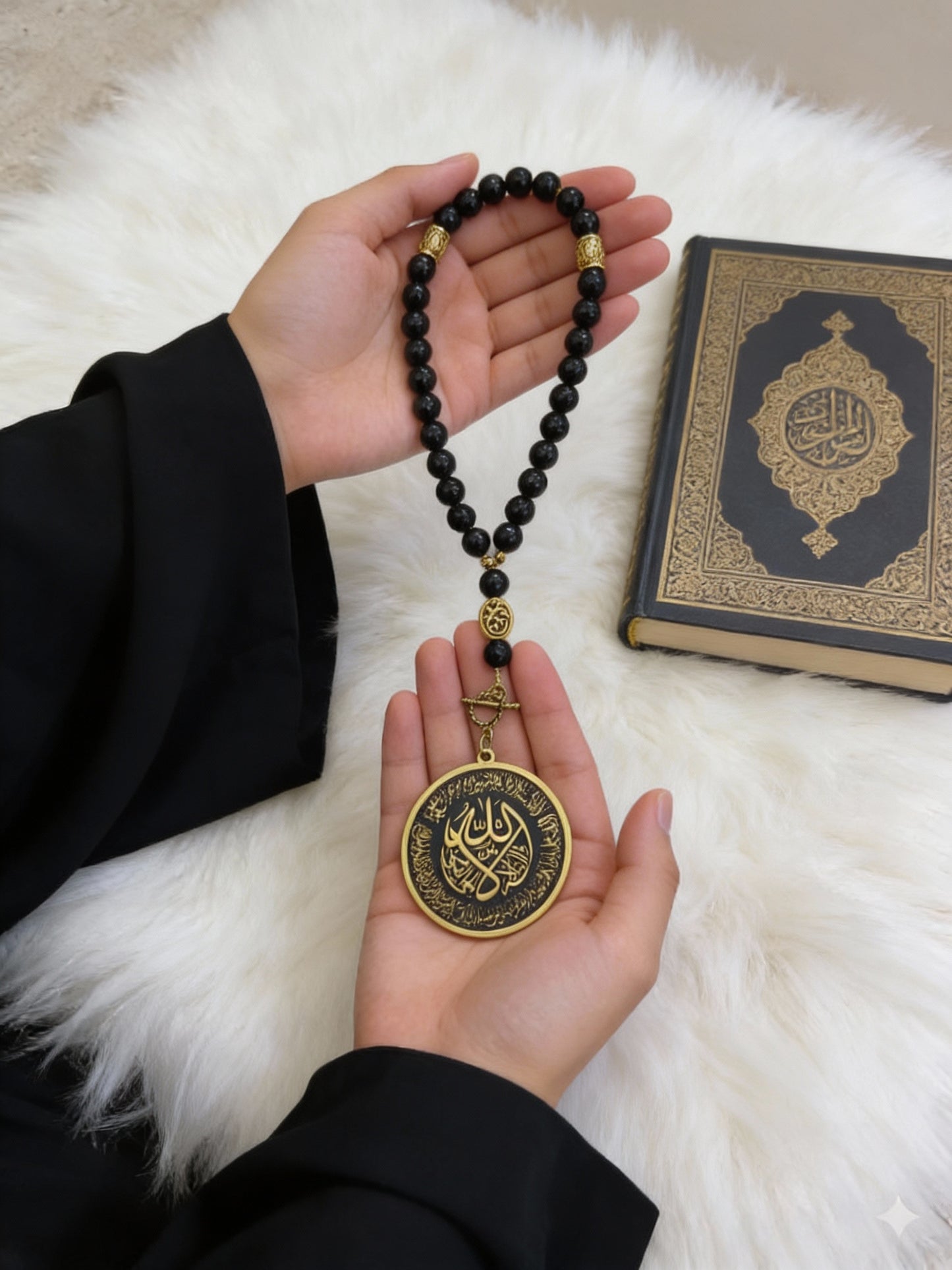 Khadija Rosary - Agate Stones